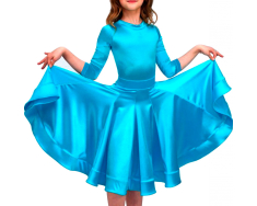 Одежда для девочек - Рейтинговое платье, боди + юбка Годе (сатин-лайкра)