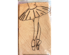 Колготки в сетку нитка 3D