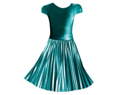 Одежда для девочек - Рейтинговое платье плиссе (бархат)