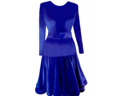 Одежда для девочек - Костюм для танцев, боди + юбка (бархат)